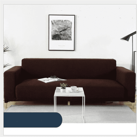 Sofa Cumbed Cover Dust Proof - Brown