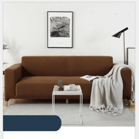 Sofa Cumbed Cover Dust Proof - Chocolate