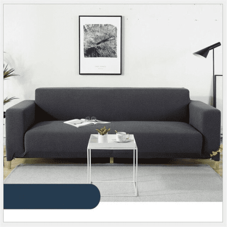 Sofa Cumbed Cover Dust Proof - Dark Grey