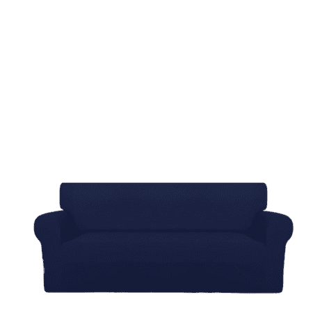 Sofa Cover Cotton Jersey Fabric - Blue