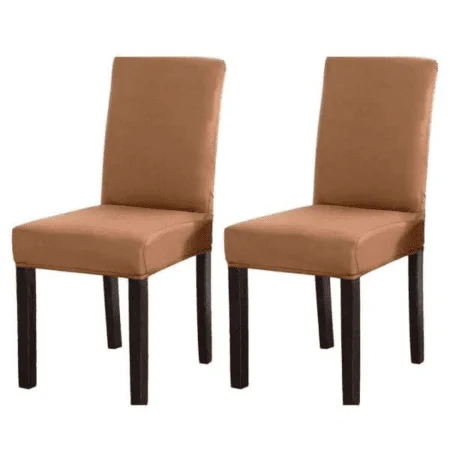 Dining Chairs Cover - Med Brown