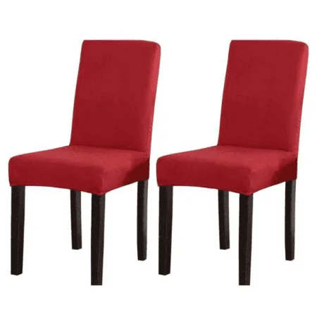 Dining Chairs Cover - Red