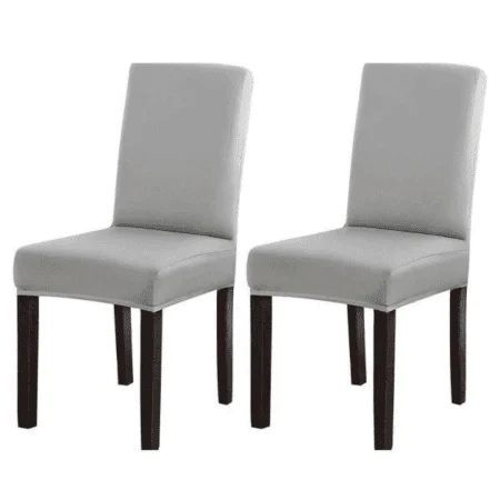 Dining Chairs Cover - Silver Grey