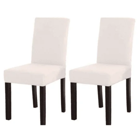 Dining Chairs Cover - White