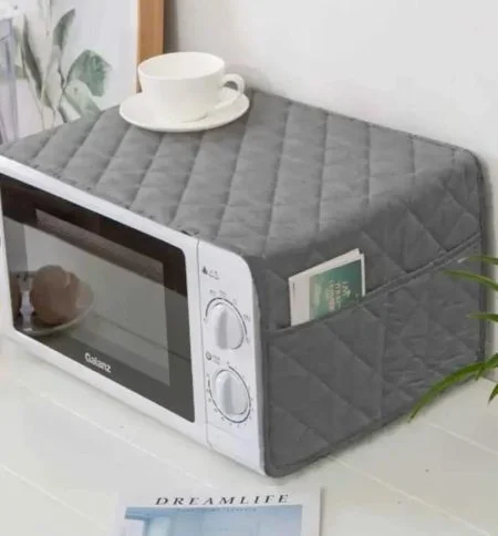 QUILTED OVEN COVERS | Grey