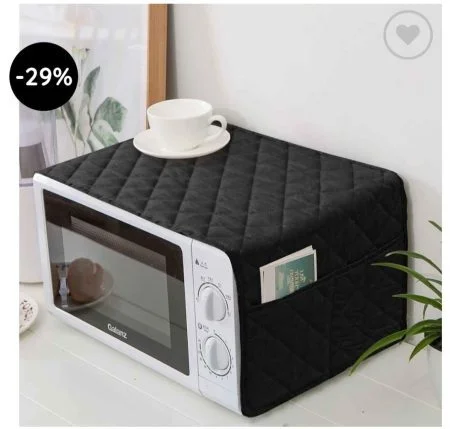 QUILTED OVEN COVERS | Black