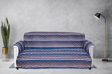Quilted Protector Printed | Sofa Covers | Design 3