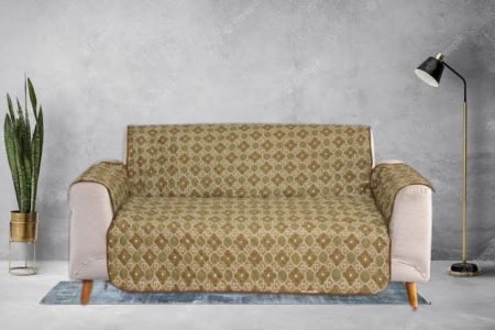 Quilted Protector Printed | Sofa Covers | Design 2