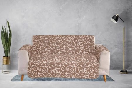 Quilted Protector Printed | Sofa Covers | Design 4