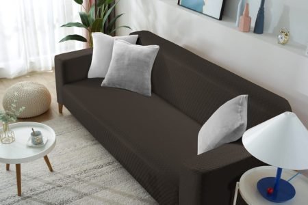 TERRY SQUENCE STRETCHY SOFA COVERS | Grey